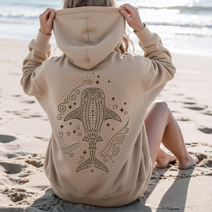 Whale Shark Pattern Hoodie