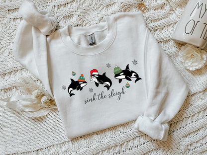 Orca Christmas Sweatshirt V3