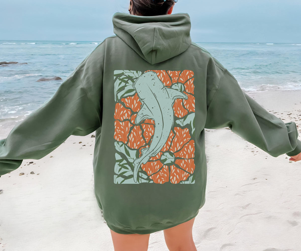 Boho Whale Shark Hoodie