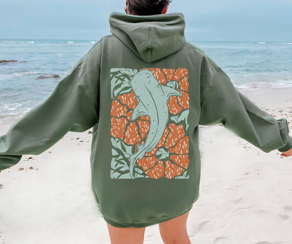 Boho Whale Shark Hoodie