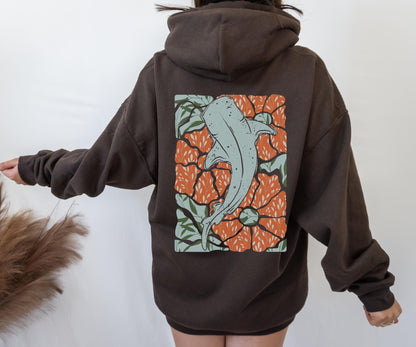 Boho Whale Shark Hoodie