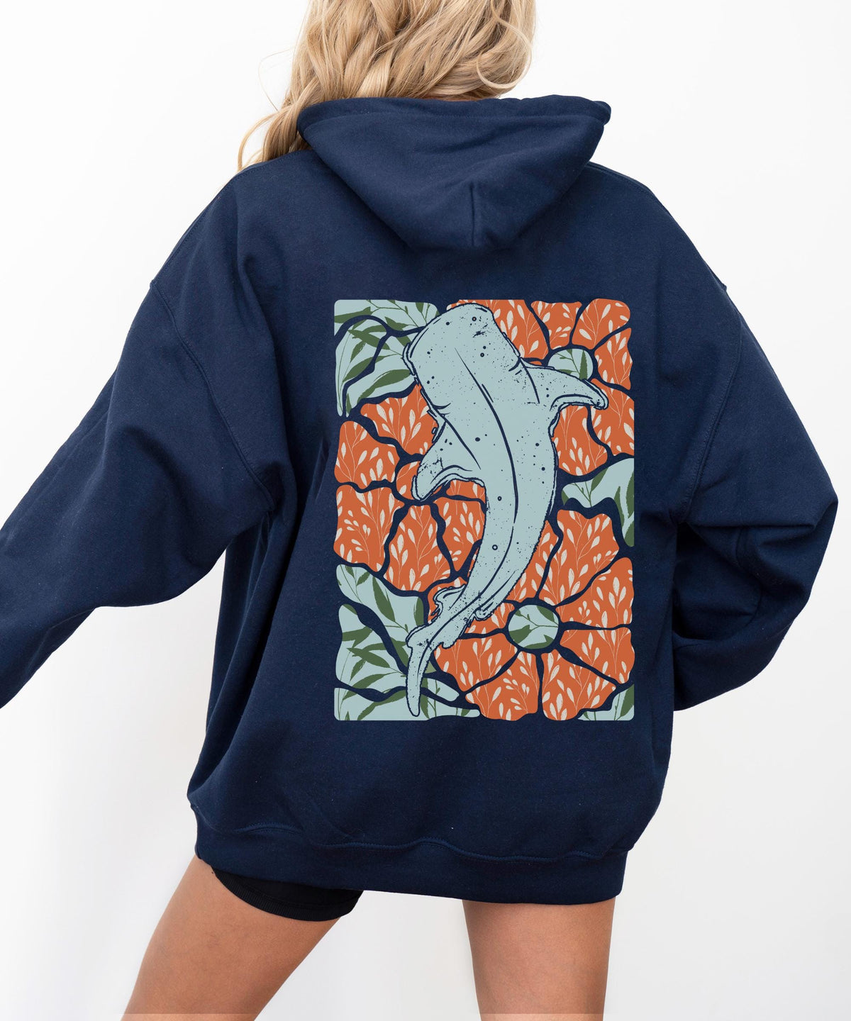 Boho Whale Shark Hoodie