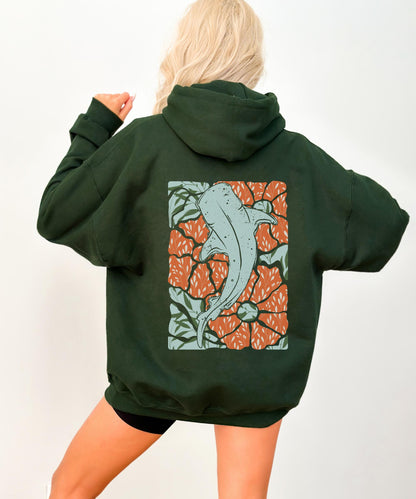Boho Whale Shark Hoodie