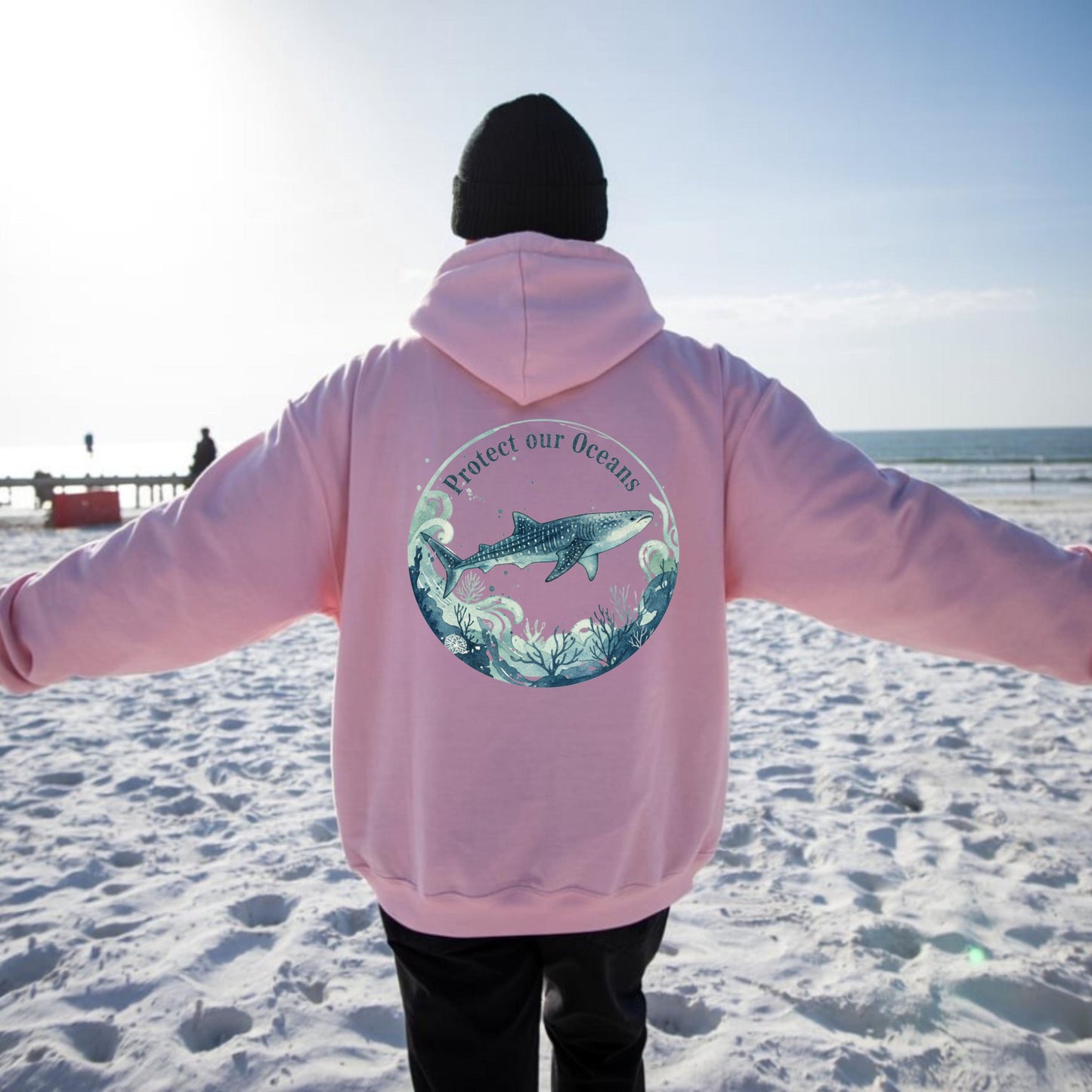 Protect Our Oceans Whale Shark Hoodie