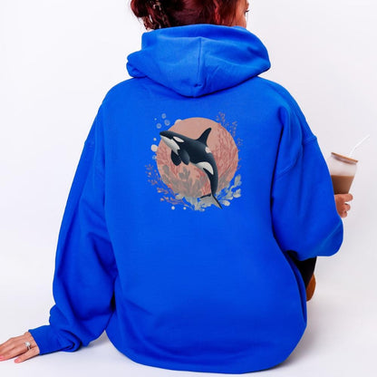 Orca Whale Graphic Hoodie V12