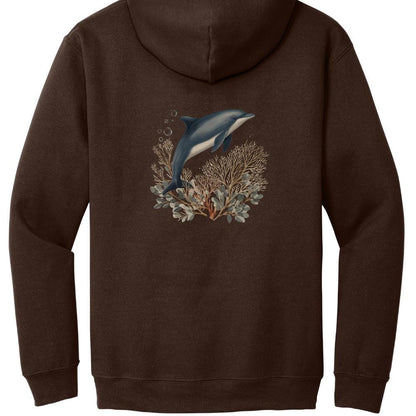Dolphin Ocean Graphic Hoodie