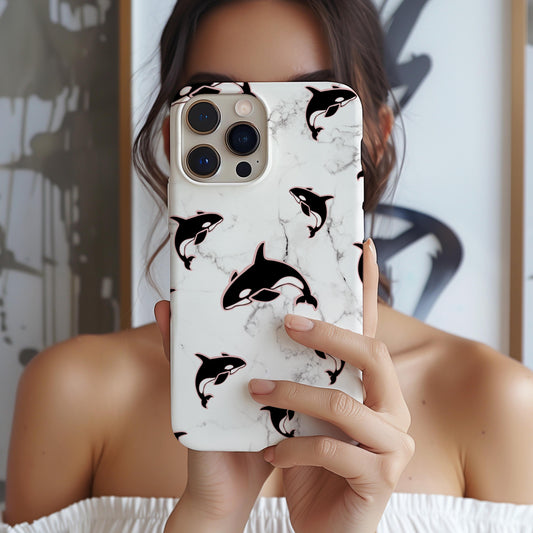Orca Marble Phone Case
