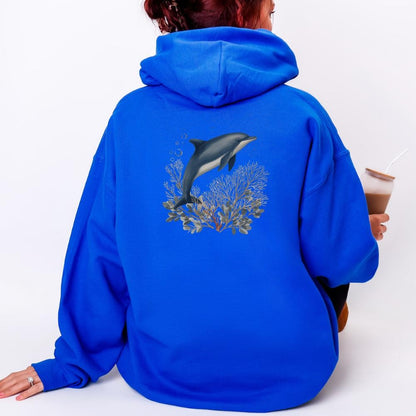 Dolphin Ocean Graphic Hoodie