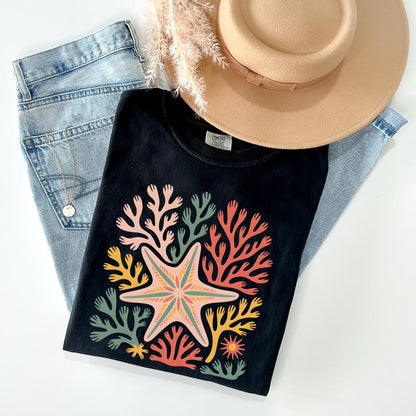 Floral Ocean Tee