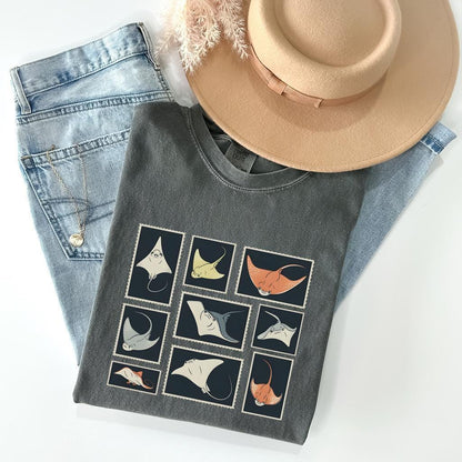 Mantaray Retro T-Shirt