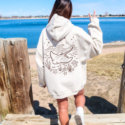 Celestial Stingray Hoodie