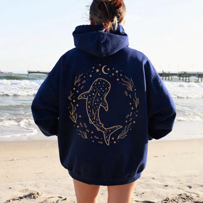 Celestial Whale Shark Hoodie V2