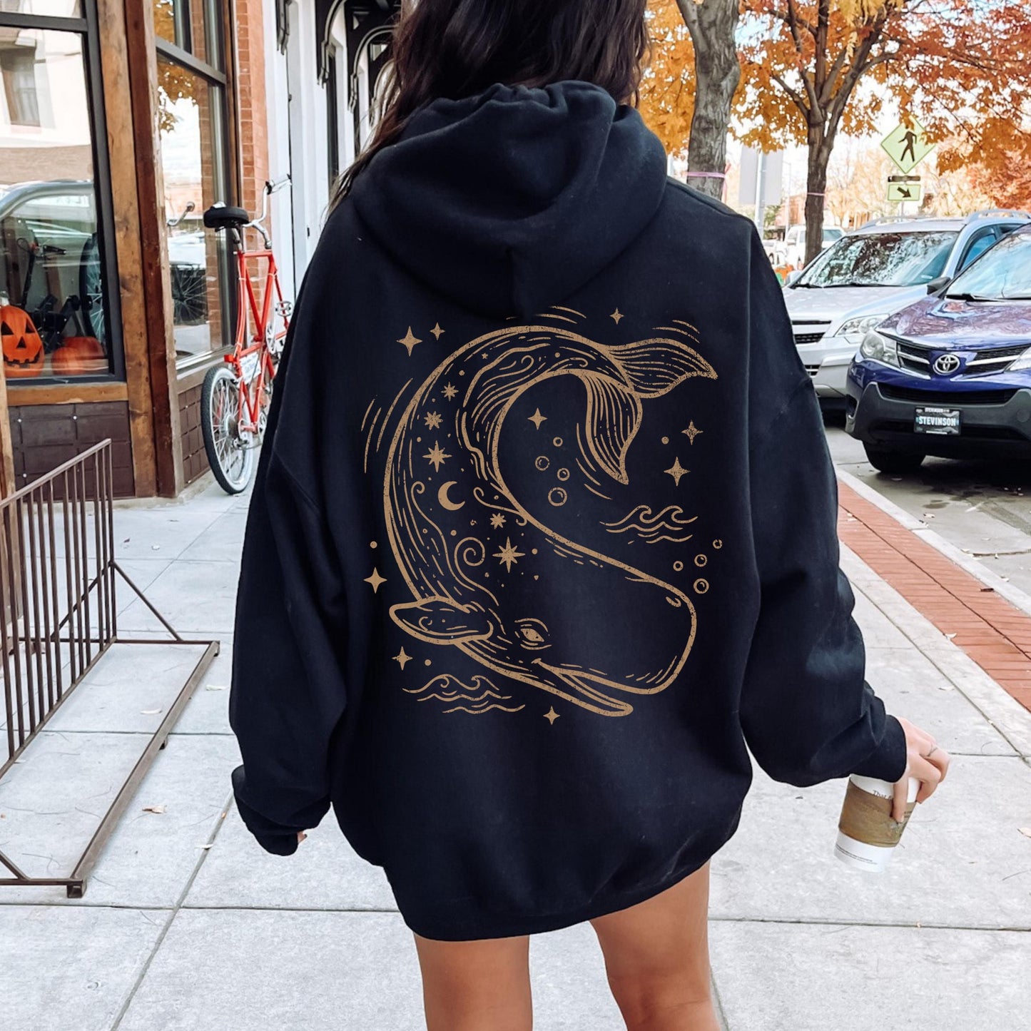 Ocean Whale Hoodie V4