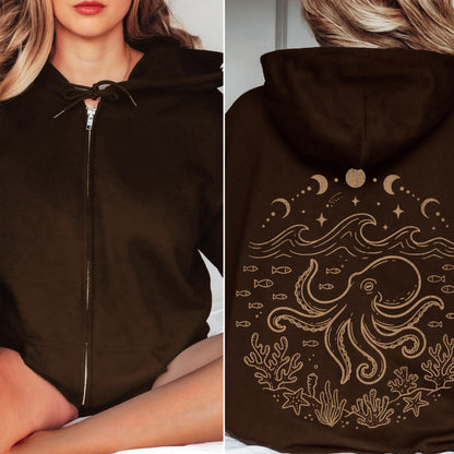 Celestial Octopus Hoodie
