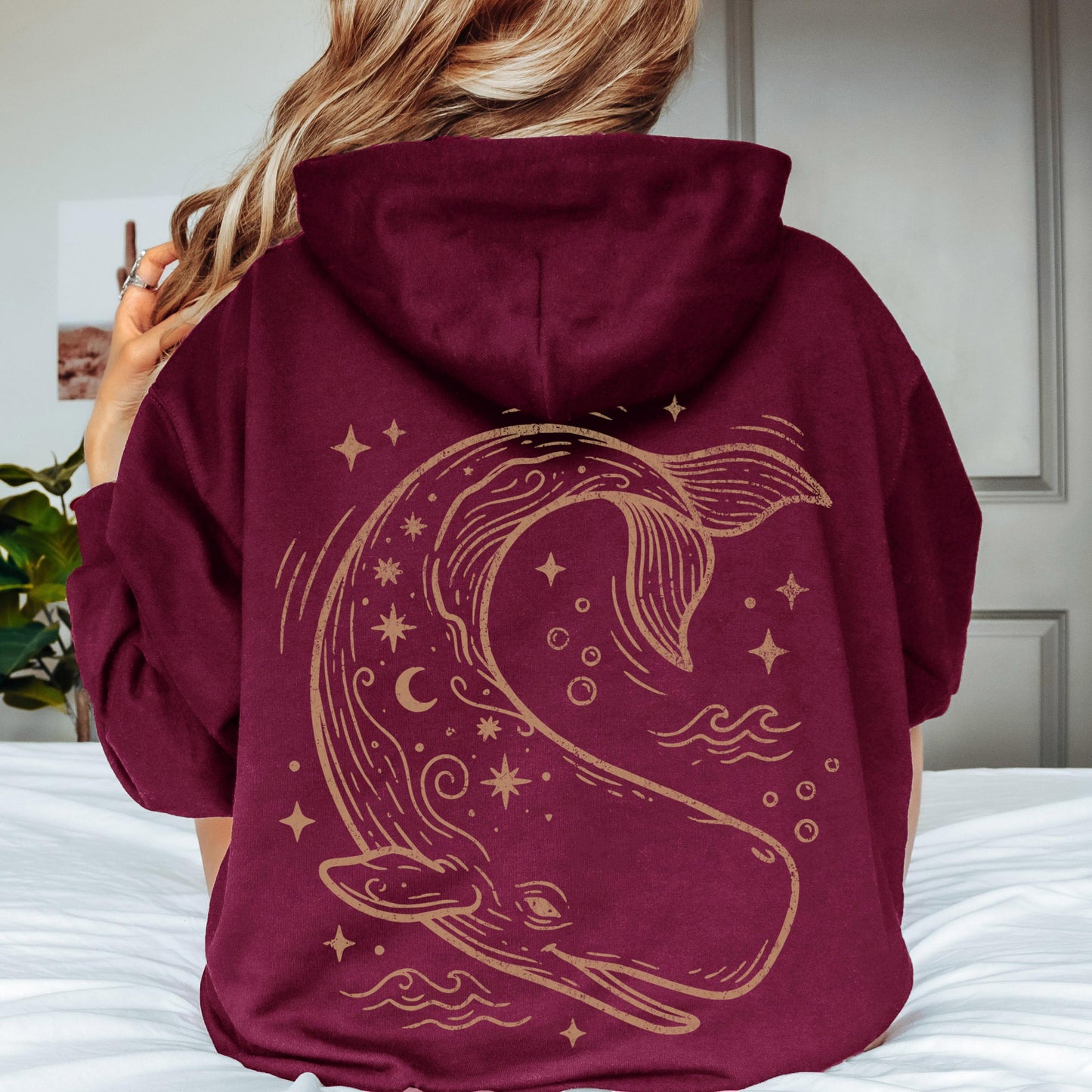 Ocean Whale Hoodie V4