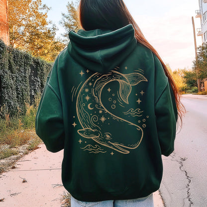 Ocean Whale Hoodie V4