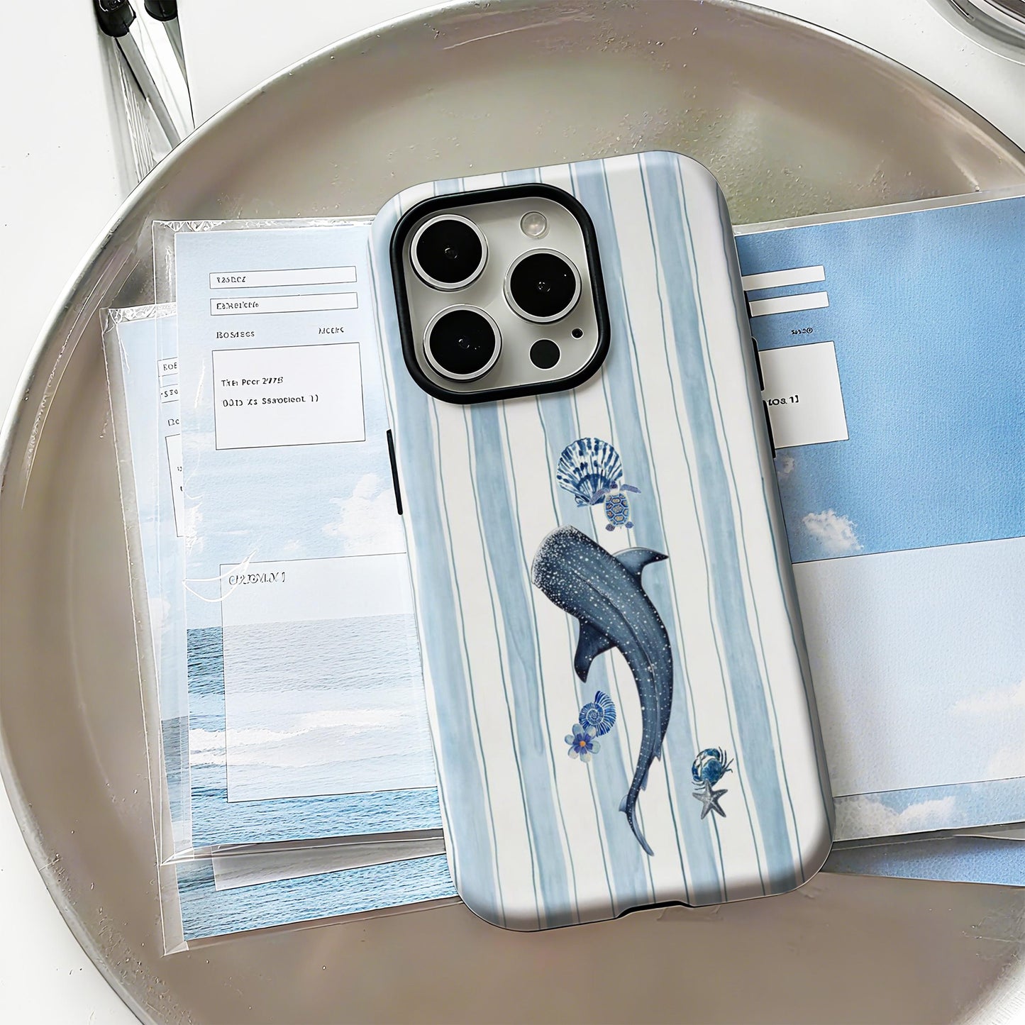 Whale Shark Striped Case