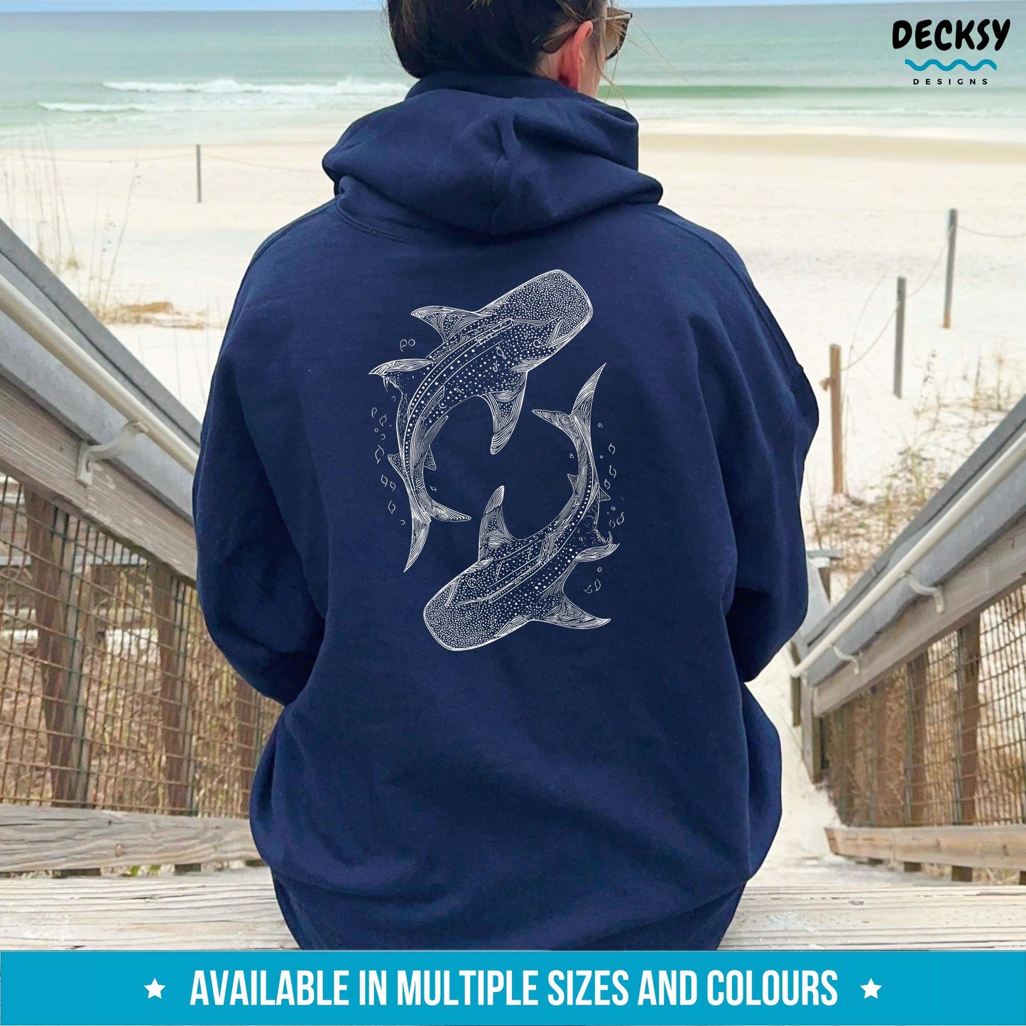 Whale Shark Hoodie V 8