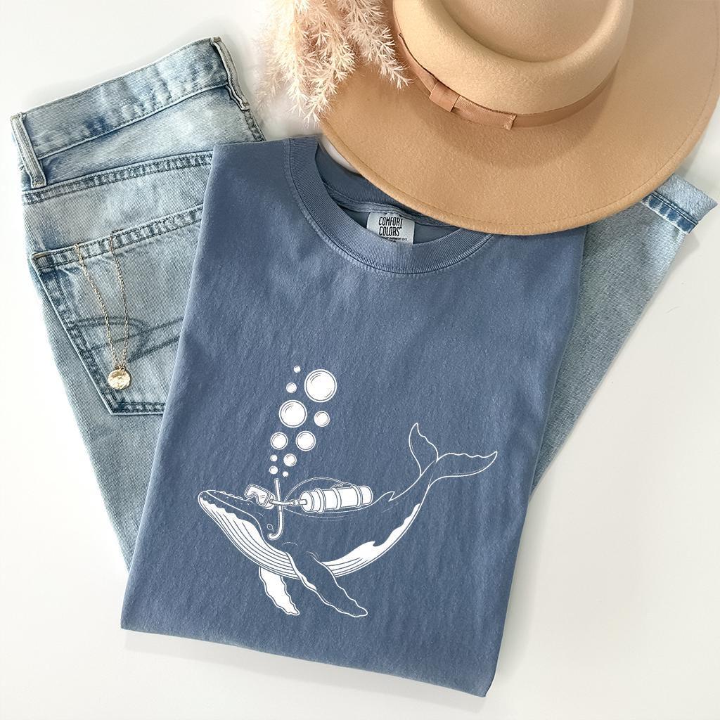 Whale Swimming T-Shirt