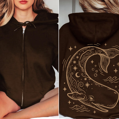 Ocean Whale Hoodie V4