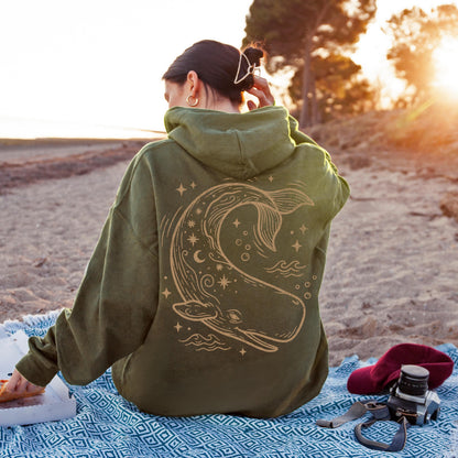 Ocean Whale Hoodie V4