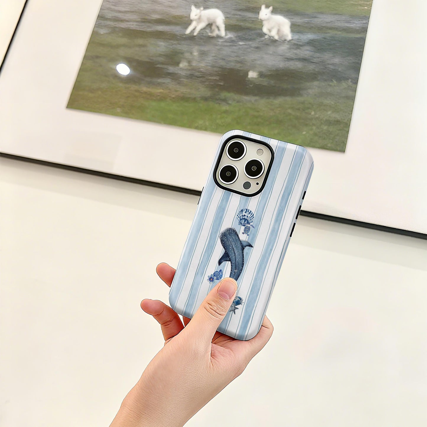 Whale Shark Striped Case