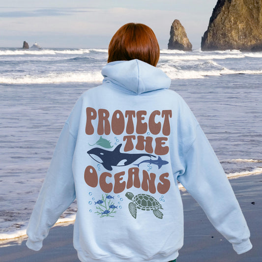 Protect The Oceans Orca Hoodie