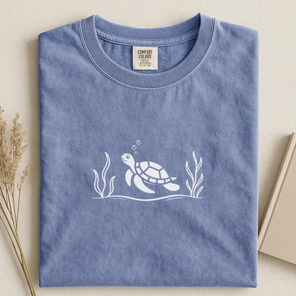 Minimal Sea Turtle T-Shirt