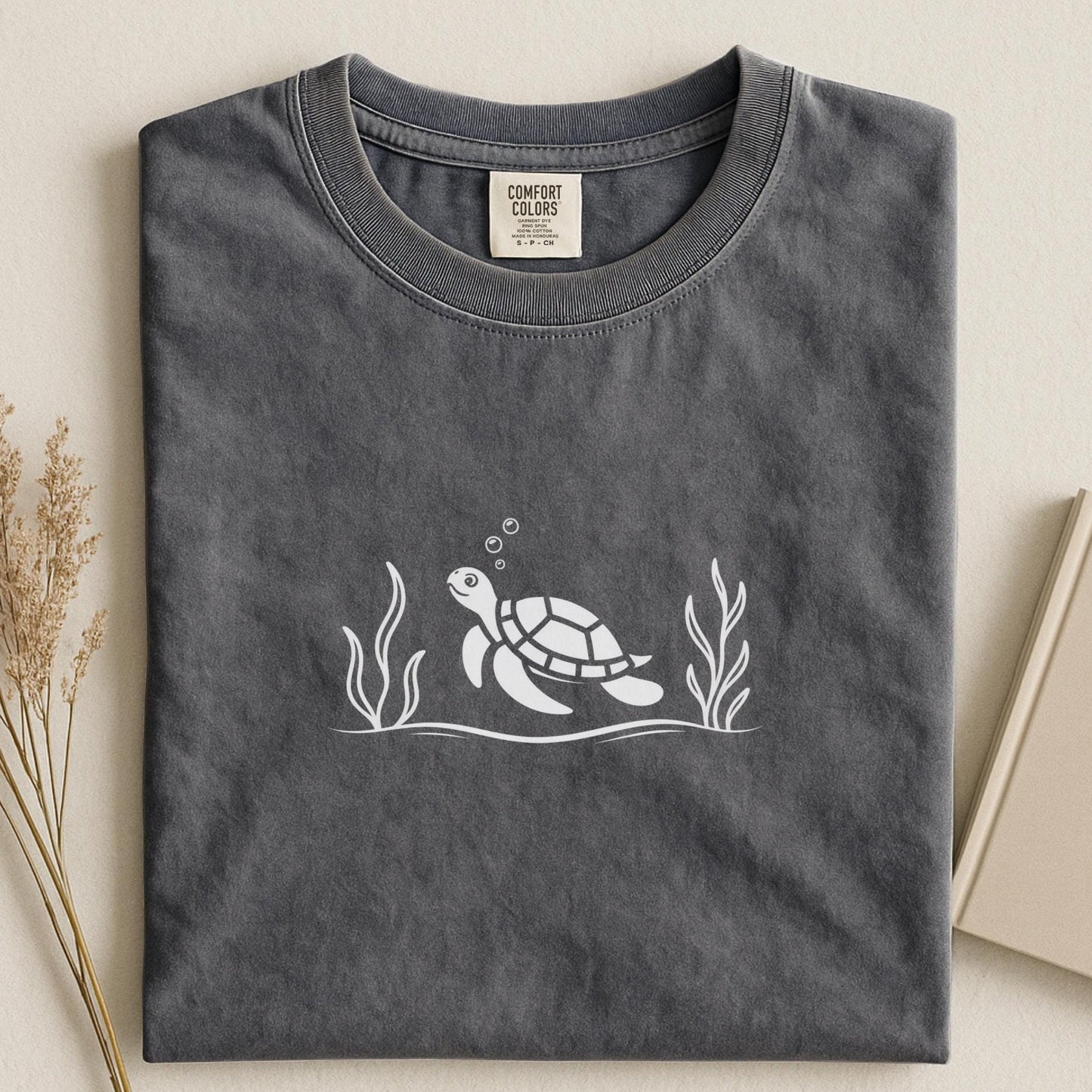 Minimal Sea Turtle T-Shirt