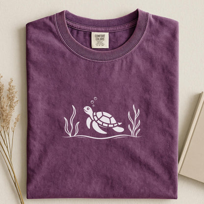 Minimal Sea Turtle T-Shirt