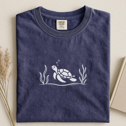 Minimal Sea Turtle T-Shirt