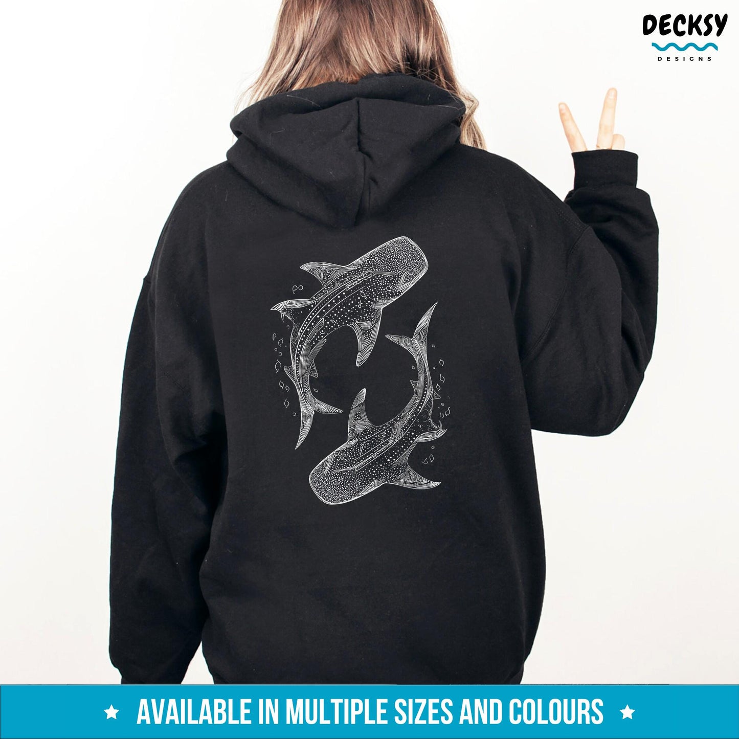 Whale Shark Hoodie V 8