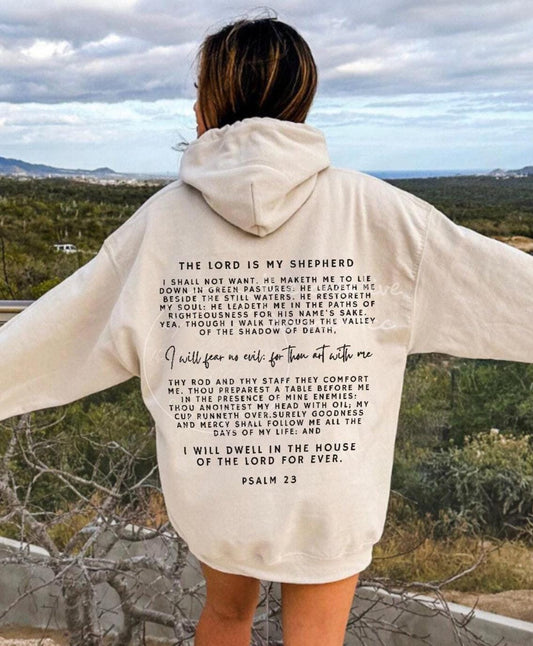 The Lord Is My Shepherd Hoodie