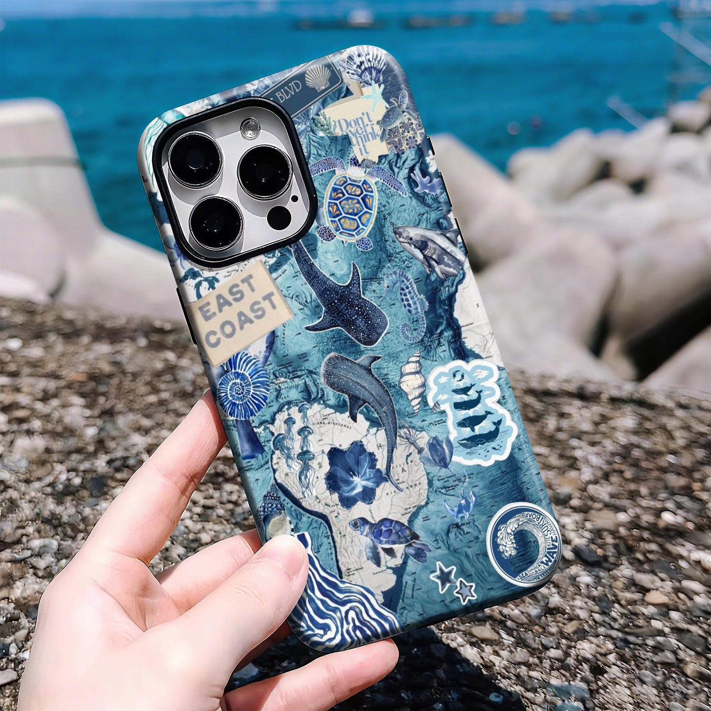 Ocean Theme Beach Case