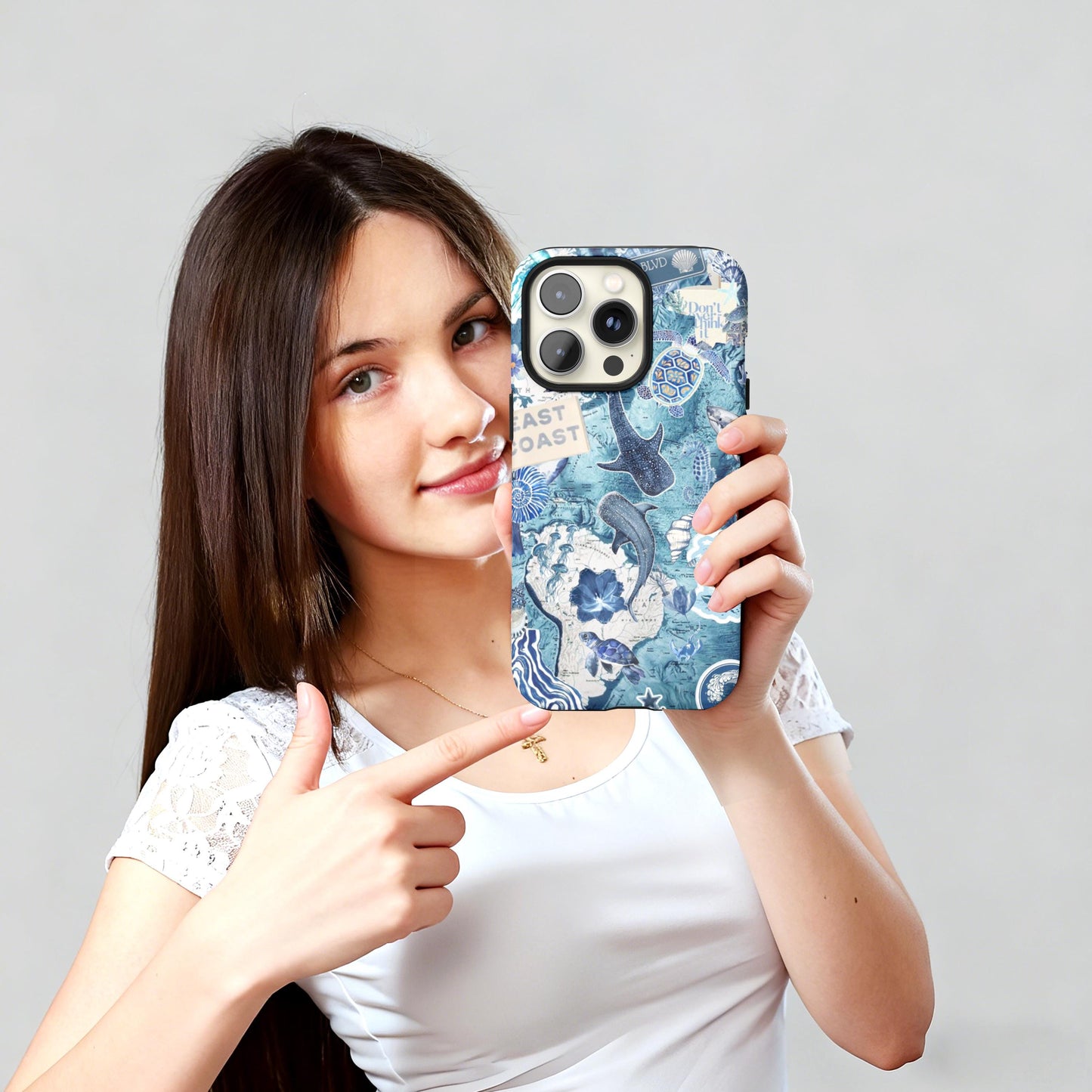 Ocean Theme Beach Case