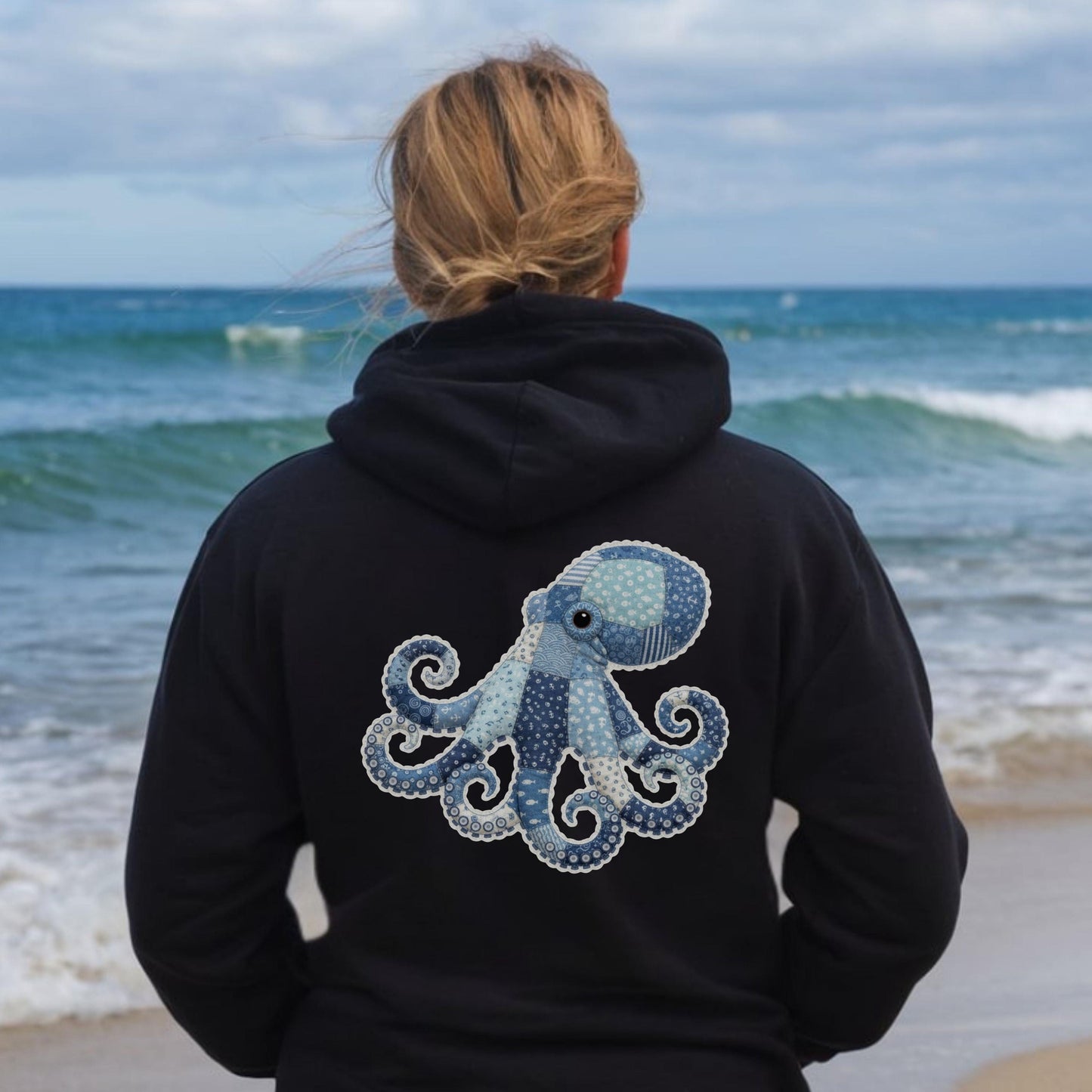 Retro Sea Animal Hoodie New