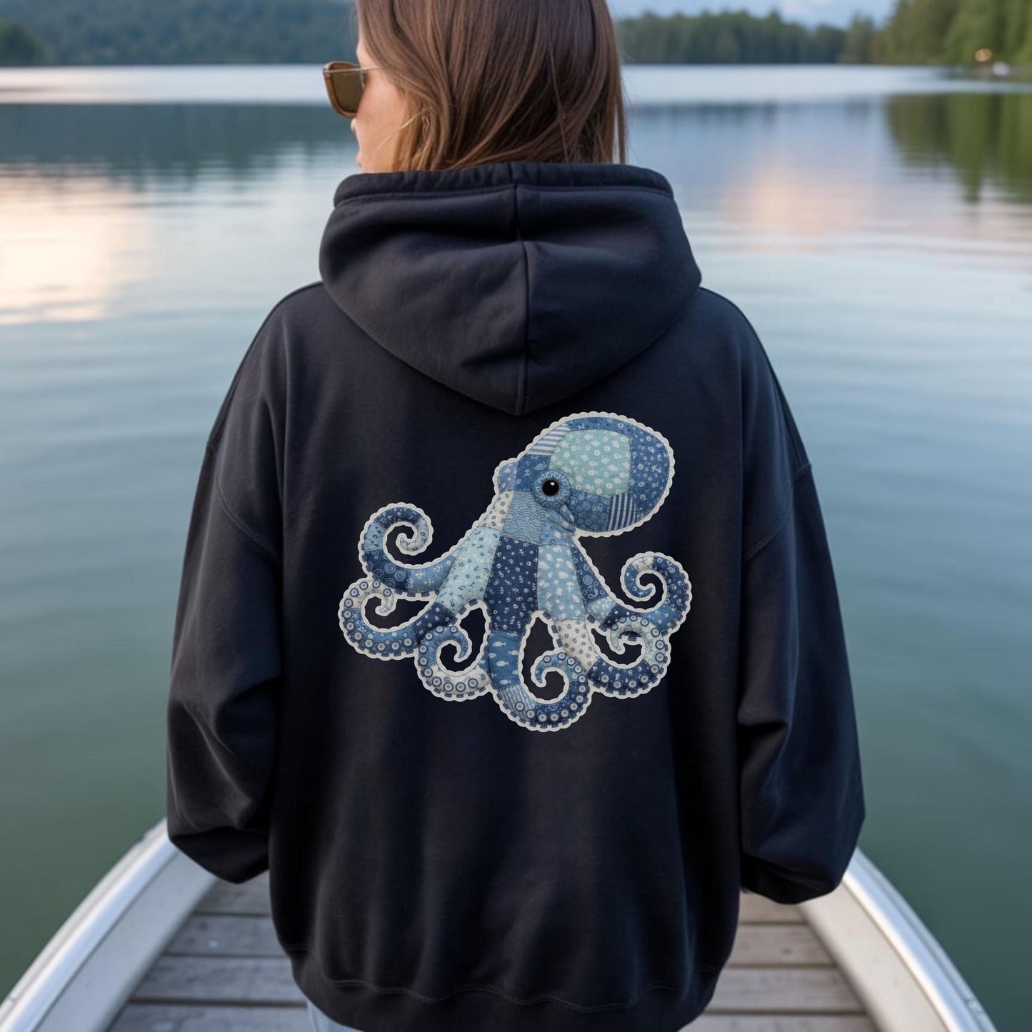 Retro Sea Animal Hoodie New