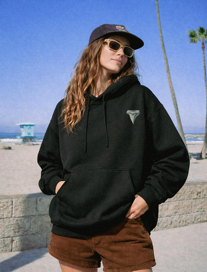 Vintage Look Bull Shark Anatomy Hoodie