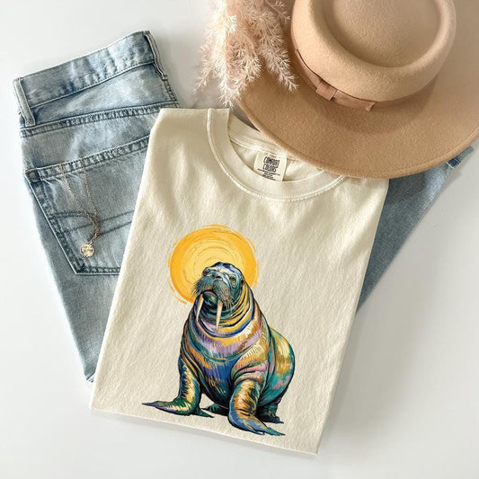 Walrus Van Gogh T-Shirt V2