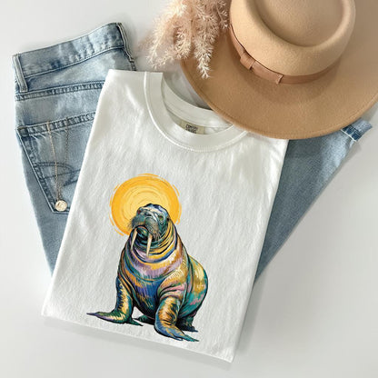 Walrus Van Gogh T-Shirt V2