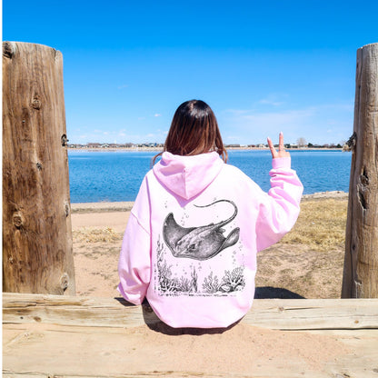 Ancient Manta Ray Hoodie