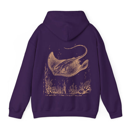 Ancient Manta Ray Hoodie