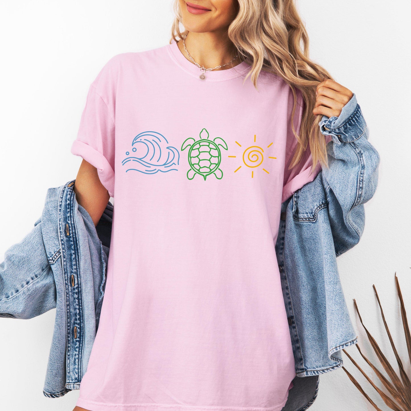 Ocean Wave Turtle Sun Shirt