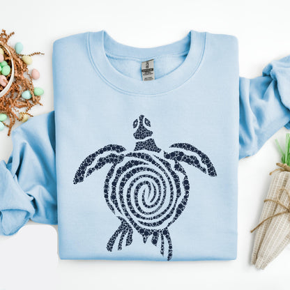 Ocean Turtle Sun Sweatshirt