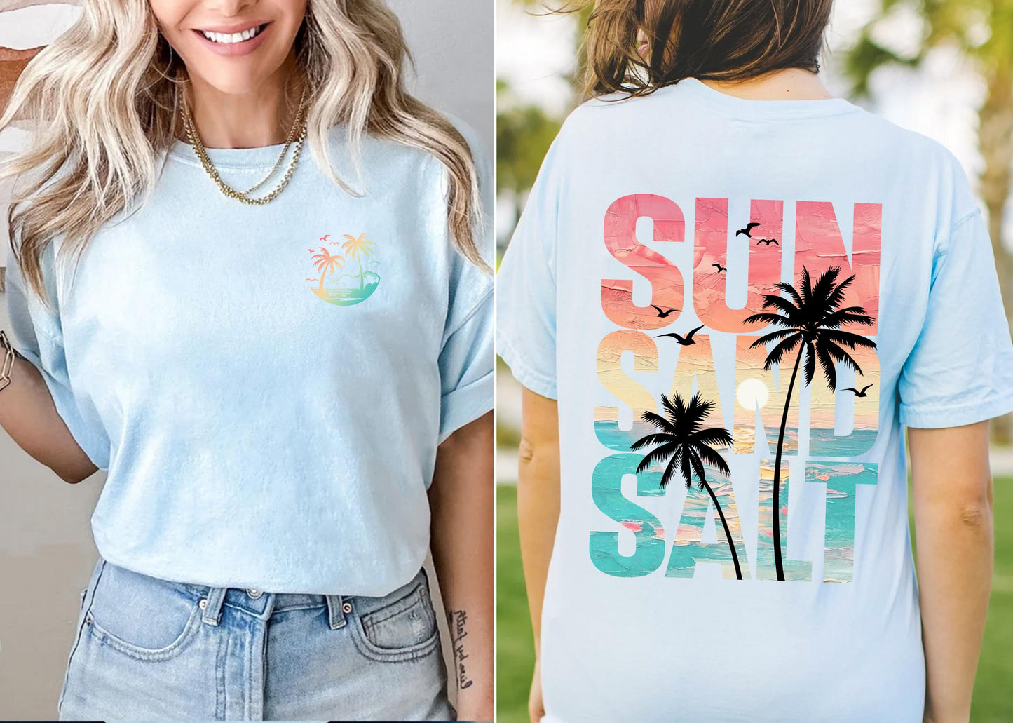 Sun Sand Salt Beach Shirt
