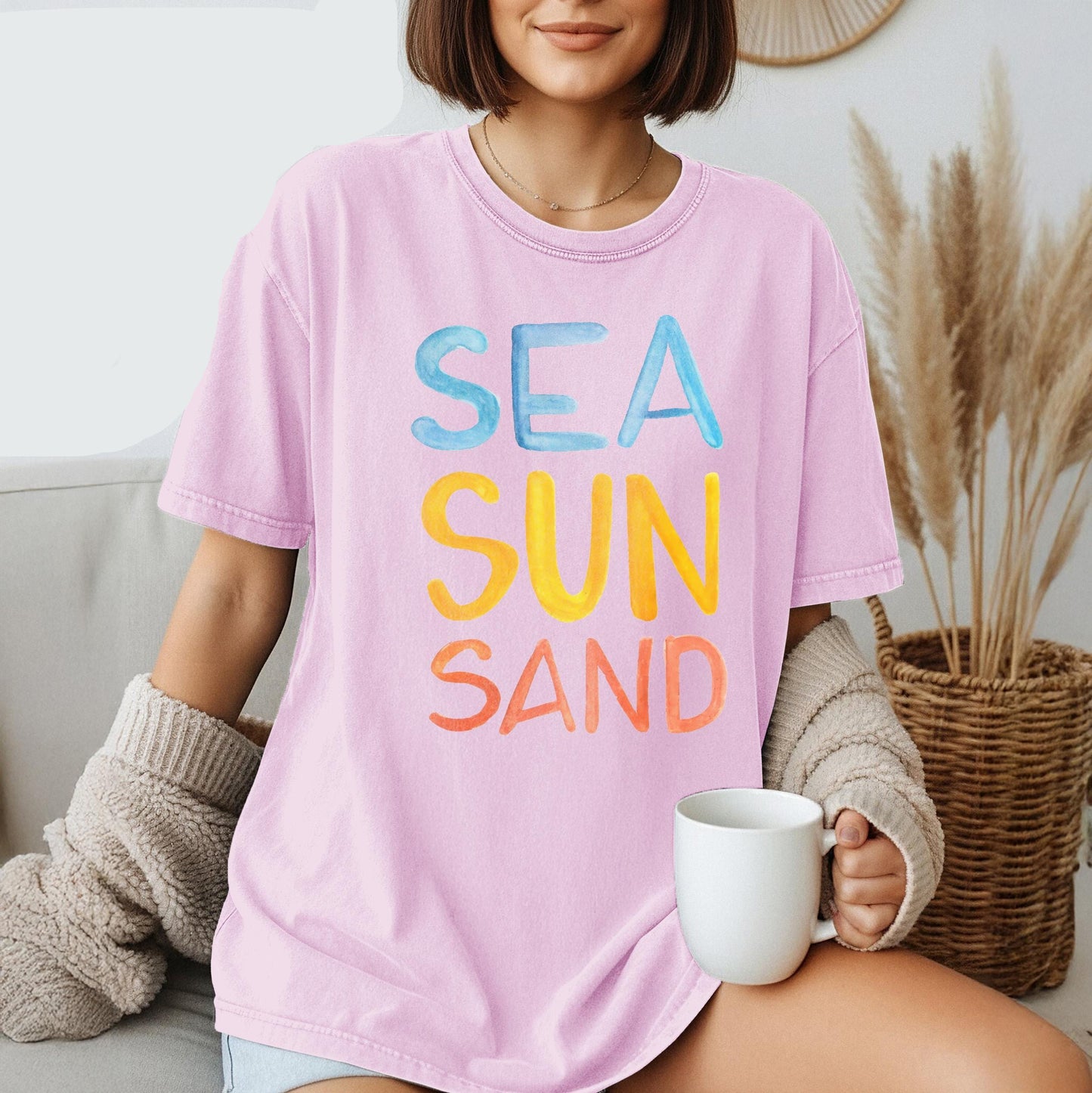 Sea Sun Sand Shirt Summer Beach Tee