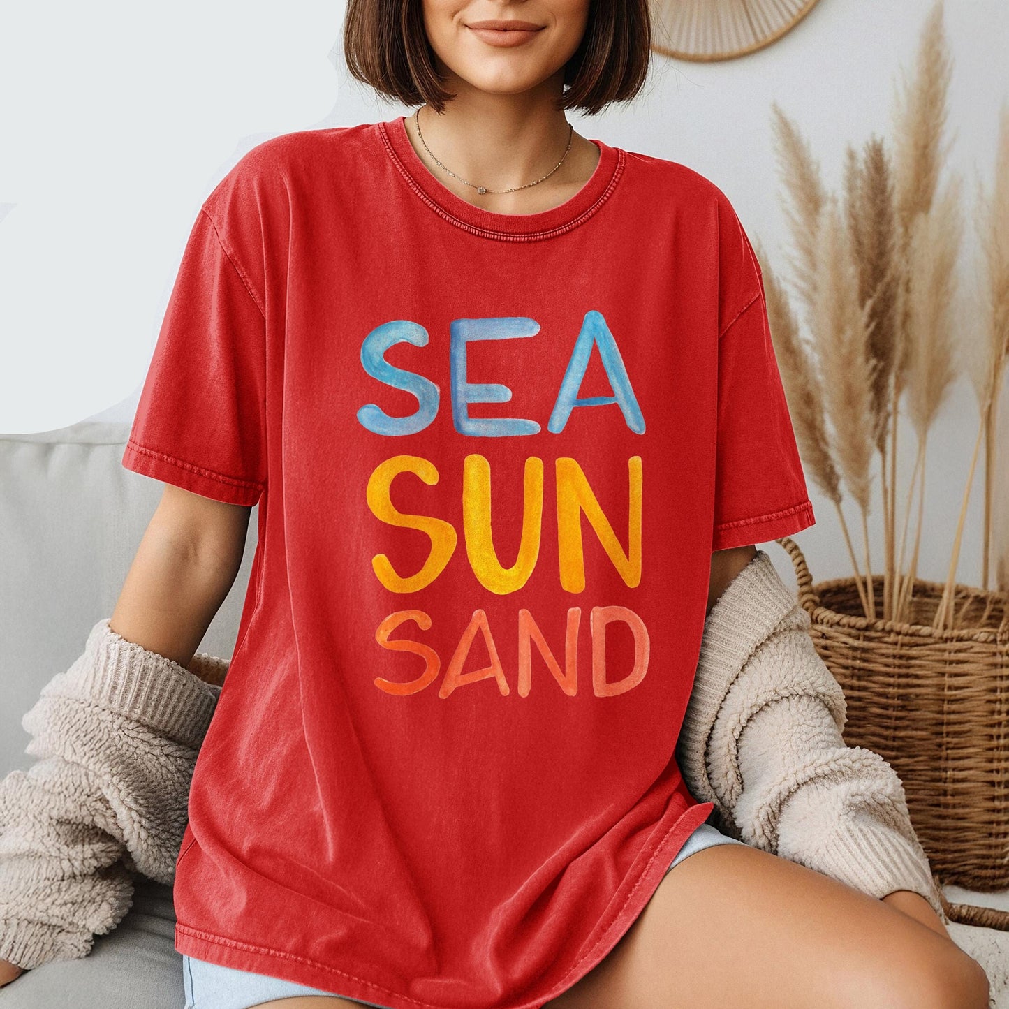 Sea Sun Sand Shirt Summer Beach Tee
