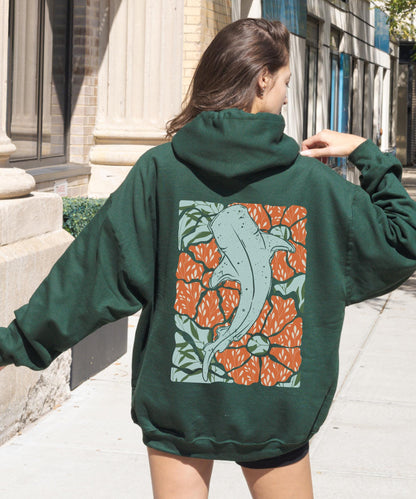 Boho Whale Shark Hoodie