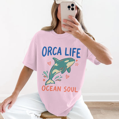 Orca Life Ocean Soul Tee
