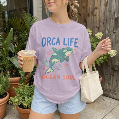 Orca Life Ocean Soul Tee